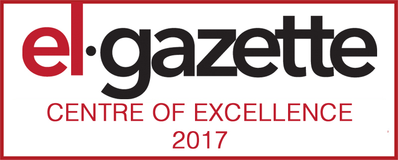 El Gazette Center of Excellence logo